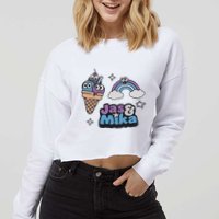 Jas And Mika Candyland Cropped Pullover Crew