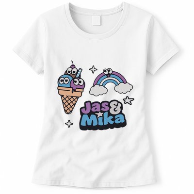 Jas And Mika Candyland Womens T-Shirt