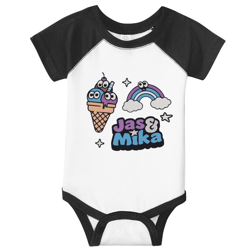Jas And Mika Candyland Infant Baby Jersey Bodysuit