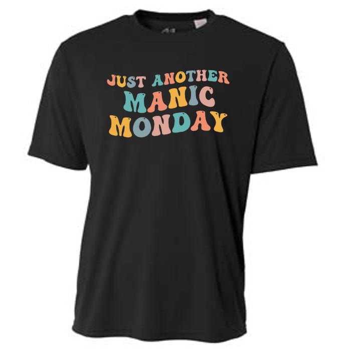 Just Another Manic Monday Meme Joke Love Funny Weekend Lover Cooling Performance Crew T-Shirt