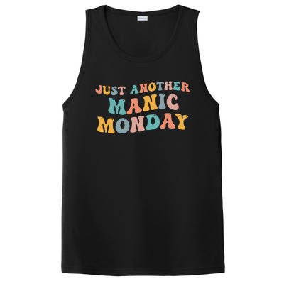 Just Another Manic Monday Meme Joke Love Funny Weekend Lover PosiCharge Competitor Tank