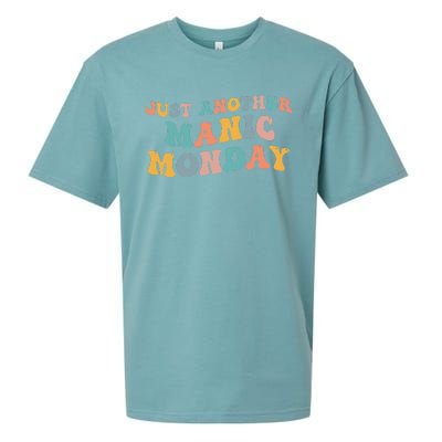 Just Another Manic Monday Meme Joke Love Funny Weekend Lover Sueded Cloud Jersey T-Shirt