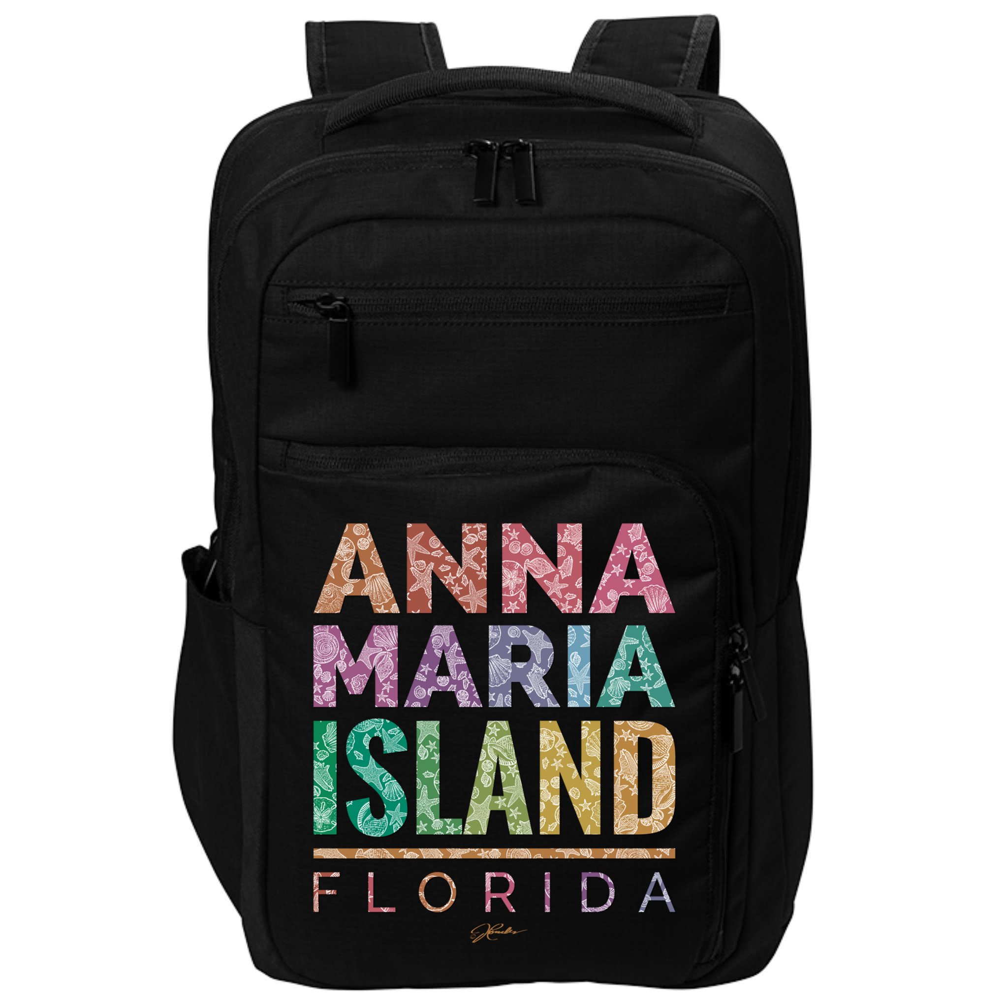 Jcombs: Anna Maria Island Florida Gift Impact Tech Backpack