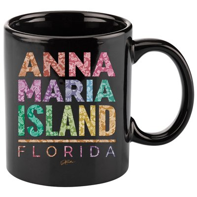 Jcombs: Anna Maria Island Florida Gift 11oz C Handle Ceramic Mug
