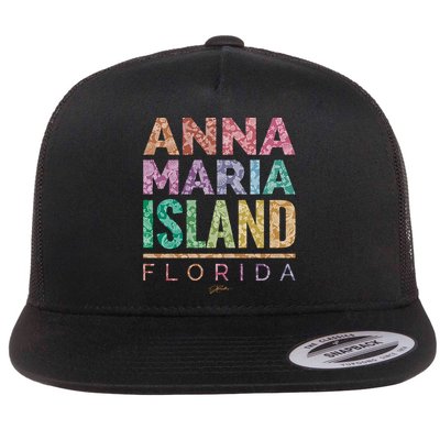 Jcombs: Anna Maria Island Florida Gift Flat Bill Trucker Hat