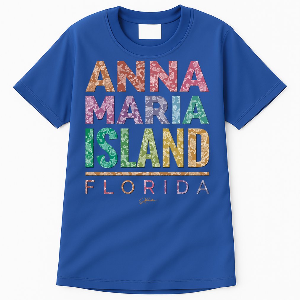Jcombs: Anna Maria Island Florida Gift Tall T-Shirt