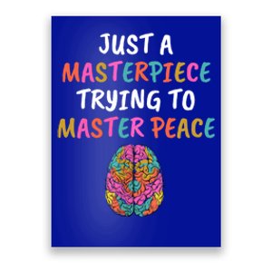 Just A Masterpiece Tal Health Awareness Green Stigma Gift Meaningful Gift Poster