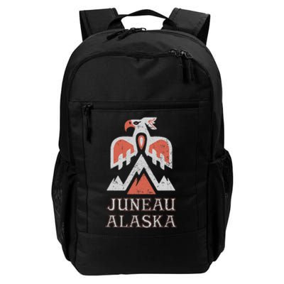 Juneau Alaska Mountain Eagle Tribal American Indian Daily Commute Backpack