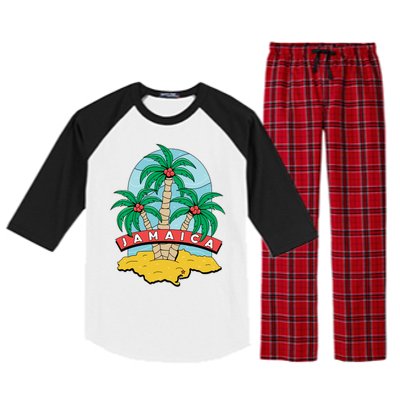 Jamaica Beach Raglan Sleeve Pajama Set