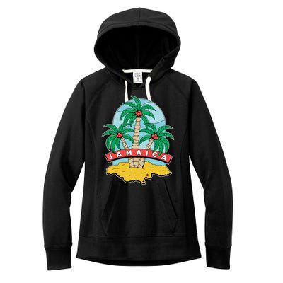 Jamaica Beach Women's Fleece Hoodie