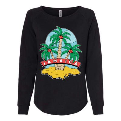 Jamaica Beach Womens California Wash Sweatshirt