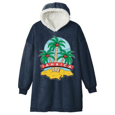 Jamaica Beach Hooded Wearable Blanket