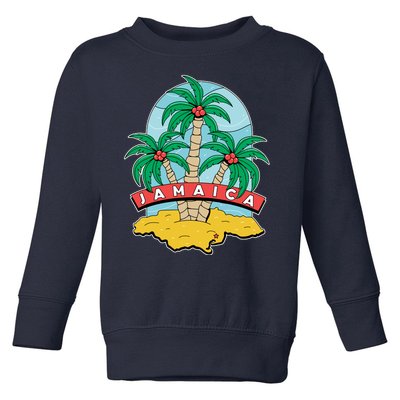 Jamaica Beach Toddler Sweatshirt