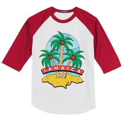 Jamaica Beach Kids Colorblock Raglan Jersey