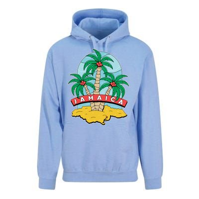 Jamaica Beach Unisex Surf Hoodie