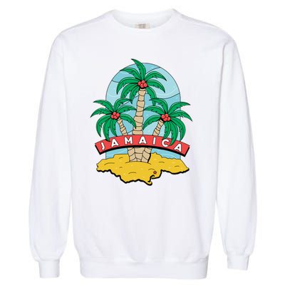 Jamaica Beach Garment-Dyed Sweatshirt