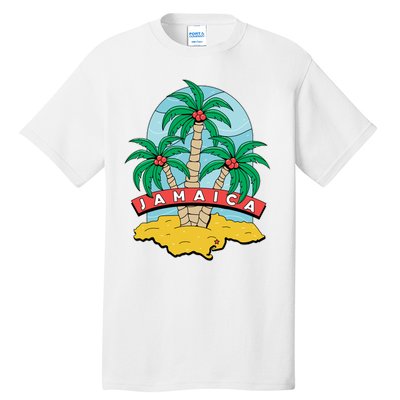 Jamaica Beach Tall T-Shirt