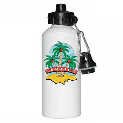 Jamaica Beach Aluminum Water Bottle