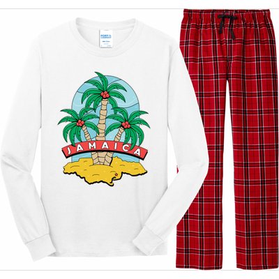 Jamaica Beach Long Sleeve Pajama Set