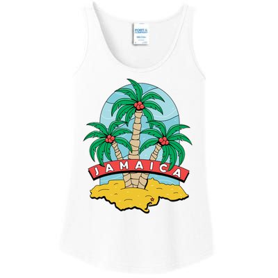 Jamaica Beach Ladies Essential Tank