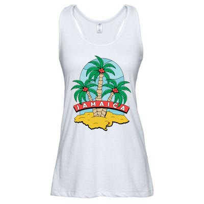 Jamaica Beach Ladies Essential Flowy Tank