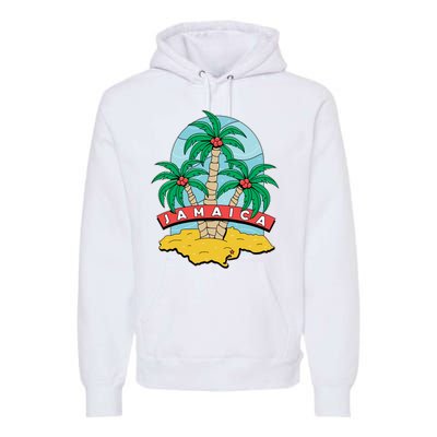 Jamaica Beach Premium Hoodie