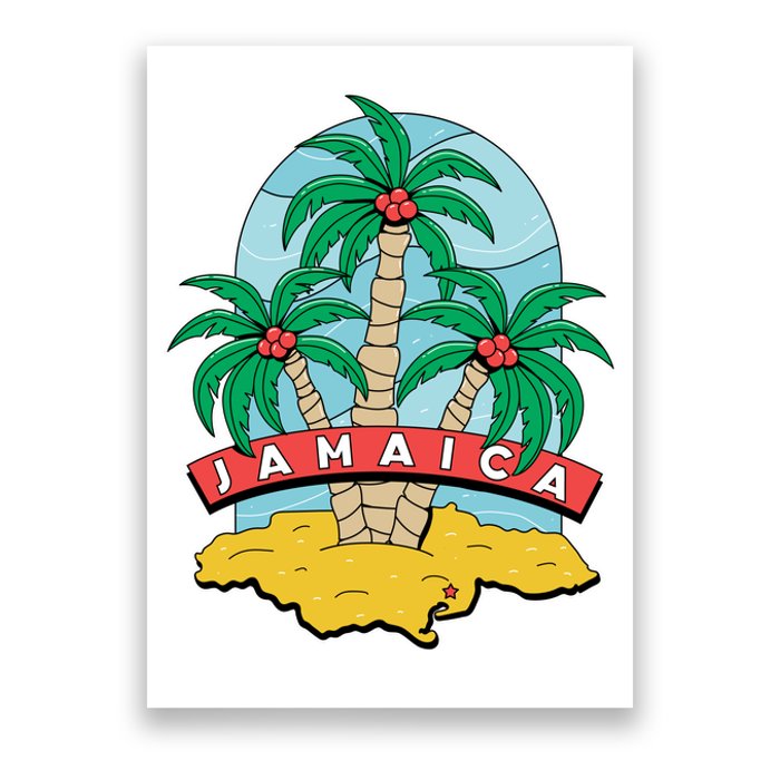 Jamaica Beach Poster