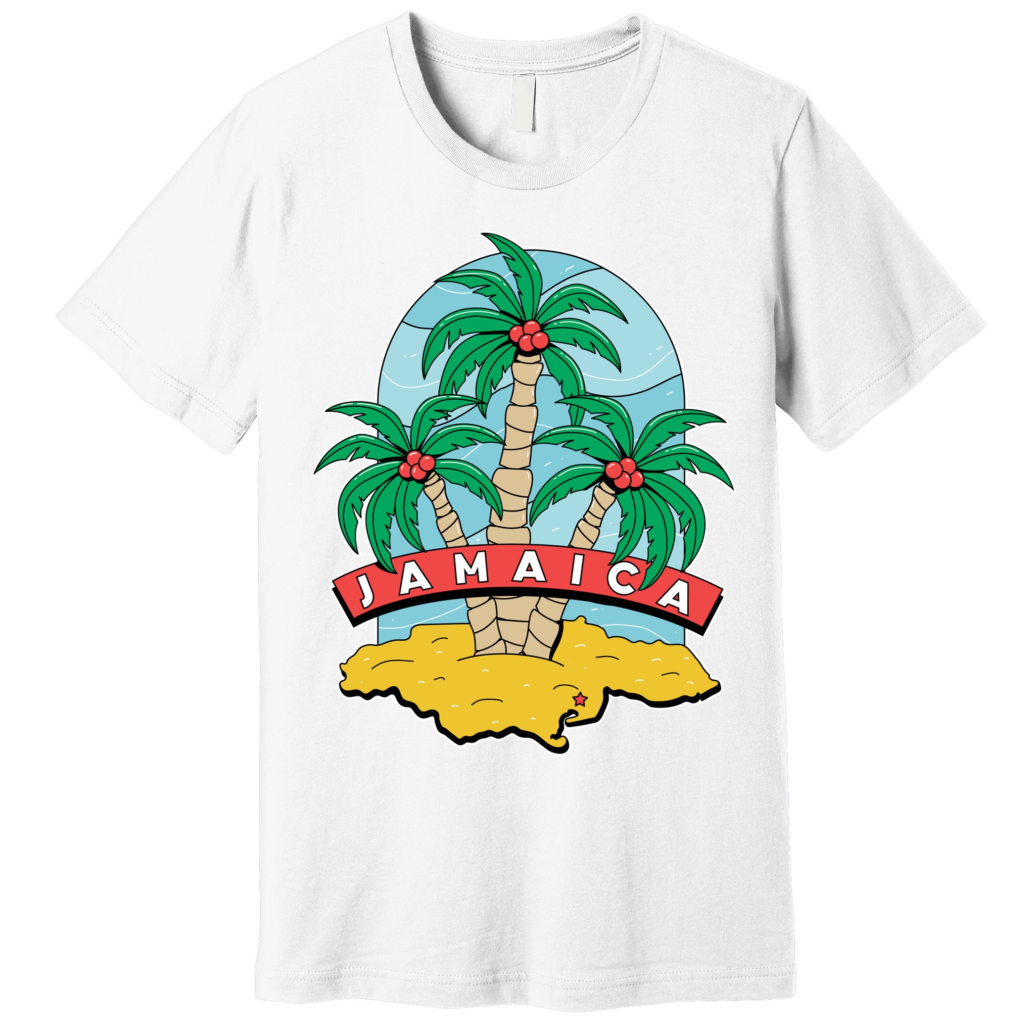 Jamaica Beach Premium T-Shirt