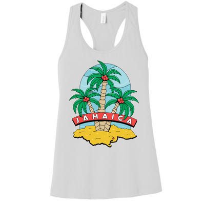 Jamaica Beach Women's Racerback Tank