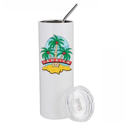 Jamaica Beach Stainless Steel Tumbler