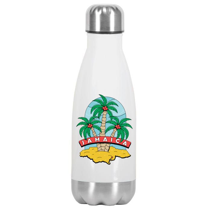 Jamaica Beach Stainless Steel Insulated Water Bottle