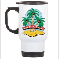 Jamaica Beach Stainless Steel Travel Mug