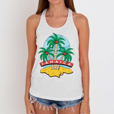 Jamaica Beach Women's Knotted Racerback Tank