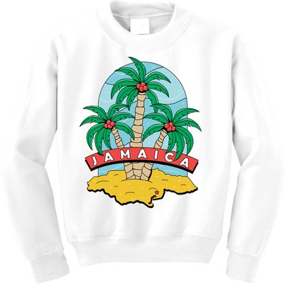 Jamaica Beach Kids Sweatshirt