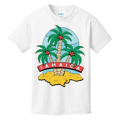 Jamaica Beach Kids T-Shirt