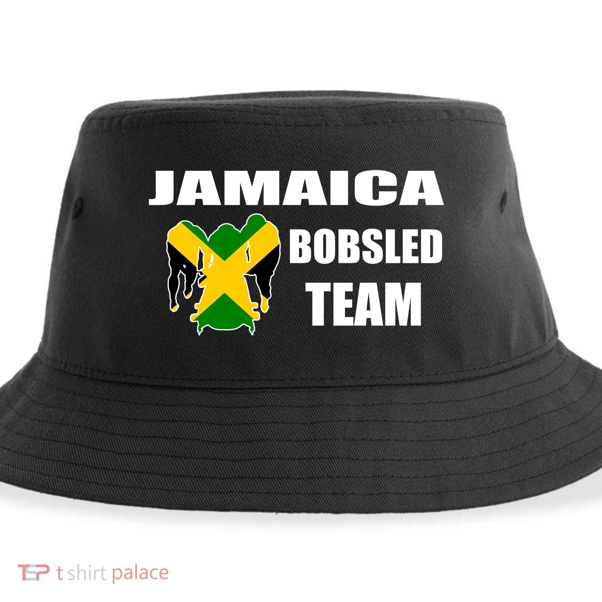 Jamaica Bobsled Team Sustainable Bucket Hat