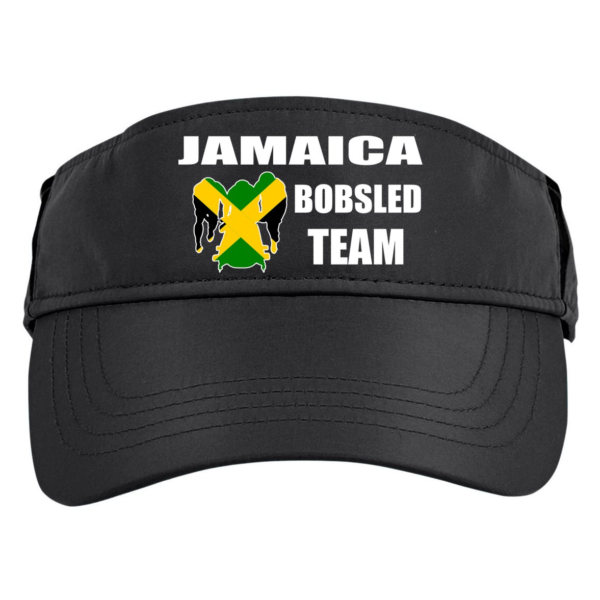 Jamaica Bobsled Team Adult Drive Performance Visor