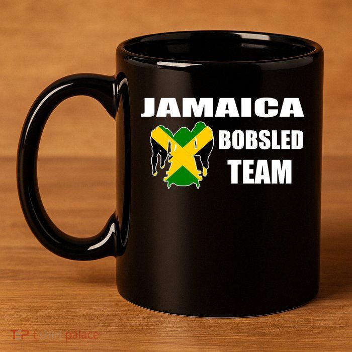 Jamaica Bobsled Team 11oz C Handle Ceramic Mug