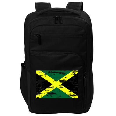 Jamaica Distressed Flag Impact Tech Backpack
