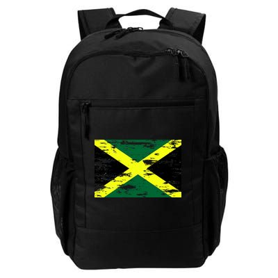Jamaica Distressed Flag Daily Commute Backpack