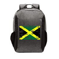 Jamaica Distressed Flag Vector Backpack
