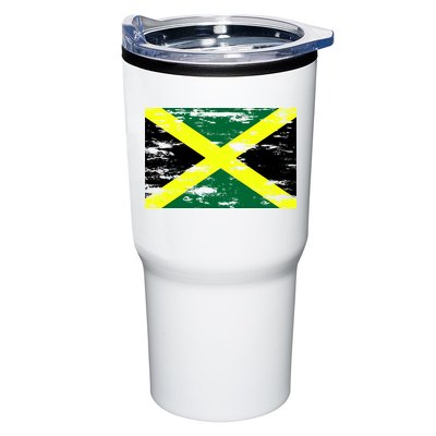 Jamaica Distressed Flag Tumbler
