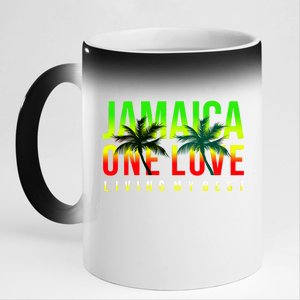 Jamaica One Love 11oz Black Color Changing Mug