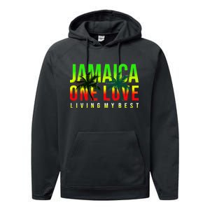 Jamaica One Love Performance Fleece Hoodie