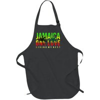 Jamaica One Love Full-Length Apron With Pockets