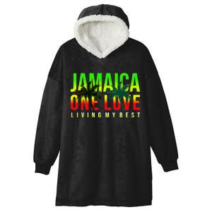 Jamaica One Love Hooded Wearable Blanket