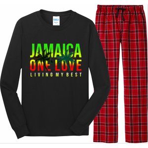 Jamaica One Love Long Sleeve Pajama Set