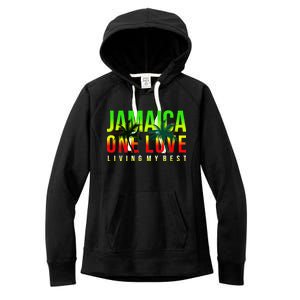 Jamaica One Love Women's Fleece Hoodie