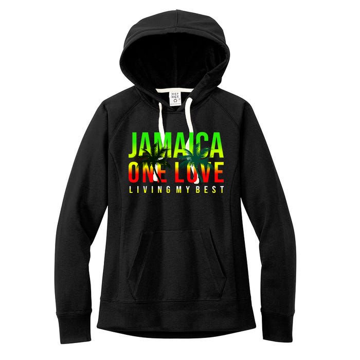 Jamaica One Love Women's Fleece Hoodie