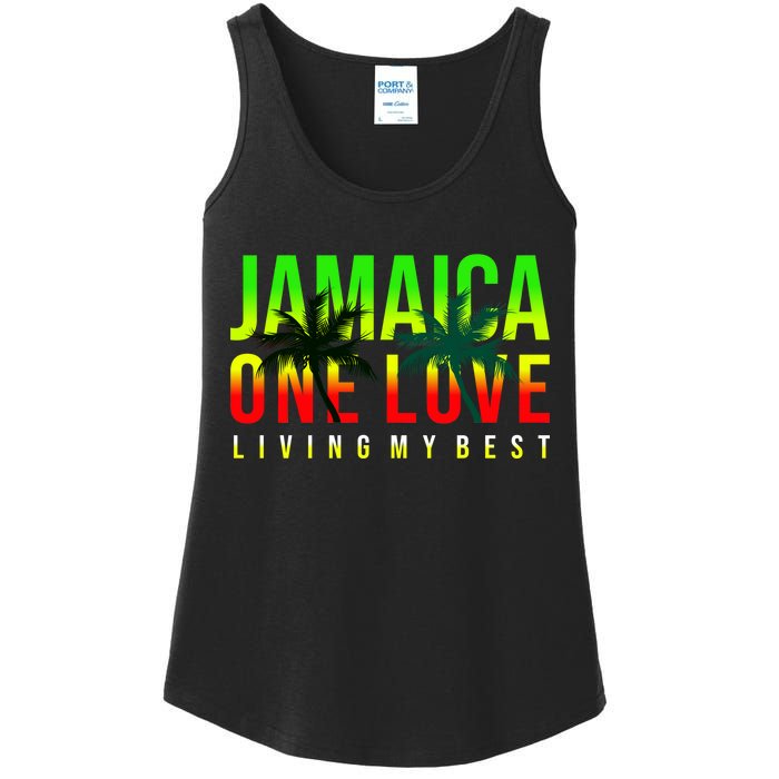 Jamaica One Love Ladies Essential Tank